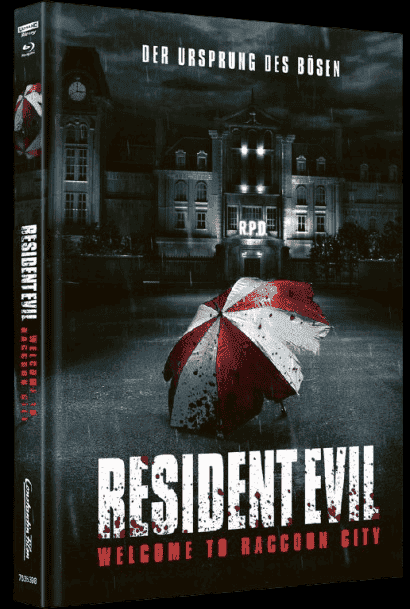 Resident Evil: Welcome to Raccoon City - Uncut Mediabook Edition (4K Ultra HD+blu-ray) (A)