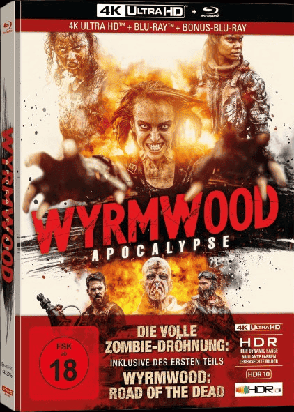 Wyrmwood: Apocalypse - 3-Disc Ltd Edition Mediabook 4K Uhd Blu-Ray