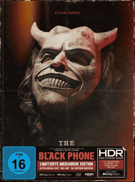 Black Phone - Sprich nie mit Fremden Cover C (4K Ultra HD/UHD)