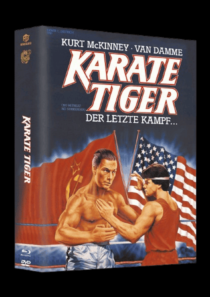 Karate Tiger Year of the Dragon 4 Disc Edition Mega Mediabook Cover G + 3 POSTER