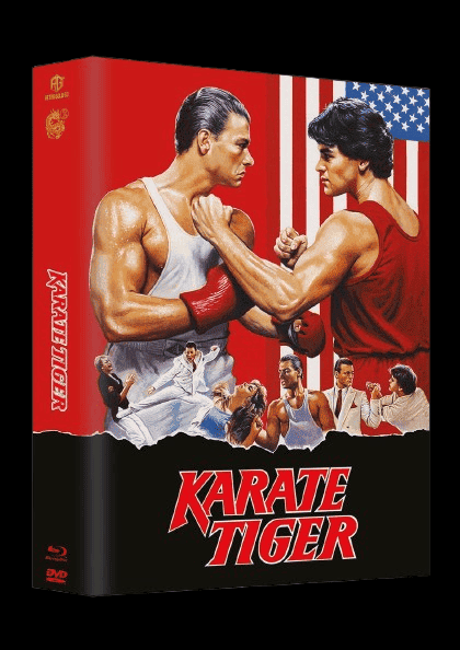 Karate Tiger Year of the Dragon 4 Disc Edition Mega Mediabook Cover A + 3 POSTER
