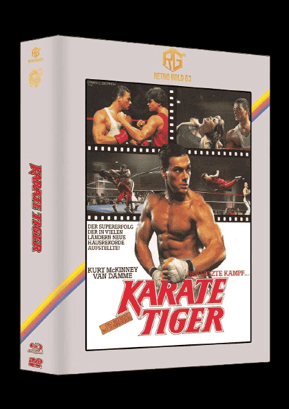 Karate Tiger Year of the Dragon 4 Disc Edition Mega Mediabook Cover D + 3 POSTER