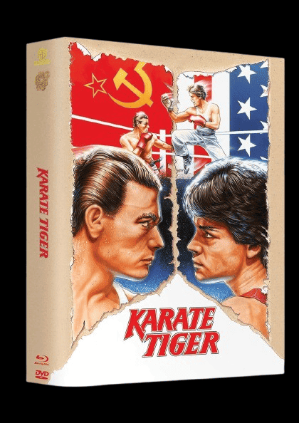 Karate Tiger Year of the Dragon 4 Disc Edition Mega Mediabook Cover F + 3 POSTER