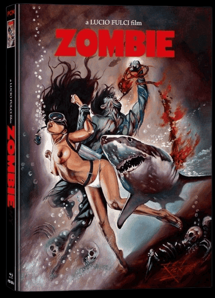 Woodoo - Die Schreckensinsel der Zombies (Limited Mediabook, Blu-ray+DVD, Cover A) (1979) [FSK 18] [Blu-ray]