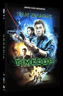 Timecop (Limited Mediabook, Blu-ray+DVD, Cover A) (1994) [Blu-ray]