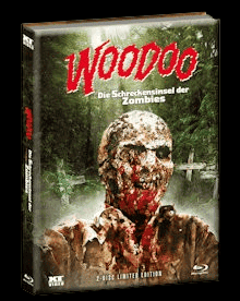Woodoo - Die Schreckensinsel der Zombies (Limited Wattiertes Mediabook, Blu-ray+DVD, Cover A) (1979) [FSK 18] [Blu-ray]