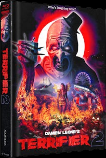 Terrifier 2 (Limited Uncut Mediabook, 4K Ultra HD+Blu-ray, Cover A) (2022) [FSK 18] [4K Ultra HD]