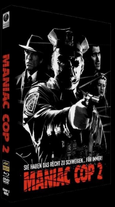 Maniac Cop 2 (Limited Mediabook, 4K Ultra HD+Blu-ray+DVD, Cover C) (1990) [FSK 18] [4K Ultra HD]