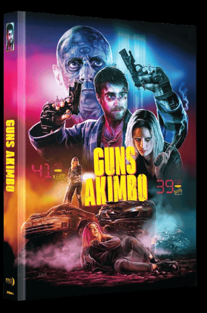 Guns Akimbo (Limited Mediabook, Blu-ray+DVD, Cover A) (2019) [FSK 18] [Blu-ray]