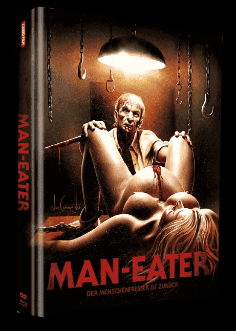 Man-Eater - Der Menschenfresser ist zurück (Limited Mediabook, Blu-ray+DVD, Cover A) (2022) [FSK 18] [Blu-ray]