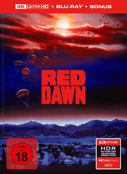 Die Rote Flut (Limited Mediabook, 4K Ultra HD+2 Blu-ray's, Cover A) (1984) [FSK 18] [4K Ultra HD]