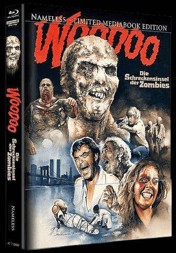 Woodoo - Die Schreckensinsel der Zombies (Limited Mediabook, 4K Ultra HD+Blu-ray+CD, Cover B) (1979) [FSK 18] [4K Ultra HD]