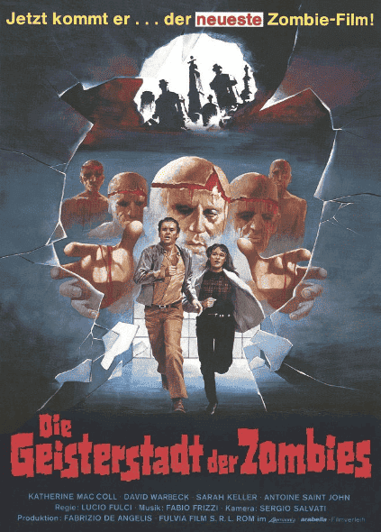 Die Geisterstadt der Zombies (Limited Mediabook, 4K Ultra HD+Blu-ray+CD, Cover B) (1981) [FSK 18] [4K Ultra HD]