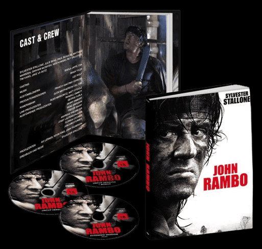 John Rambo - Limited Mediabook Edition (4K Ultra HD+blu-ray) + AUSTAUSCHDISK