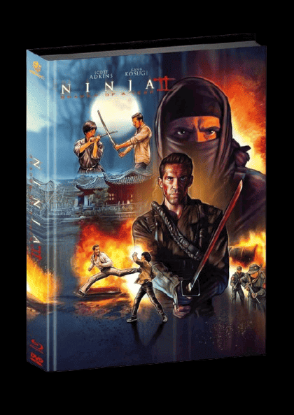Ninja 2 - Shadow of a Tear - Uncut wattiertes Mediabook Edition (blu-ray)