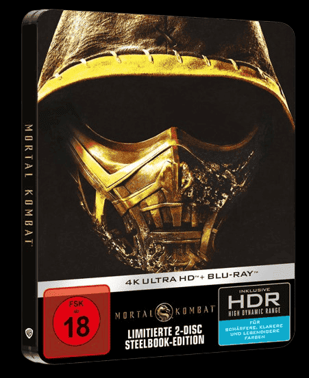 Mortal Kombat (2021) - Steelbook - Limited Edition (4K Ultra HD) (+ Blu-ray)
