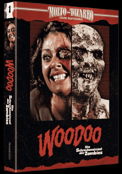 Woodoo - Die Schreckensinsel der Zombies (Limited Mediabook, 4K Ultra HD+Blu-ray+CD, Cover H) (1979) [FSK 18] [4K Ultra HD]