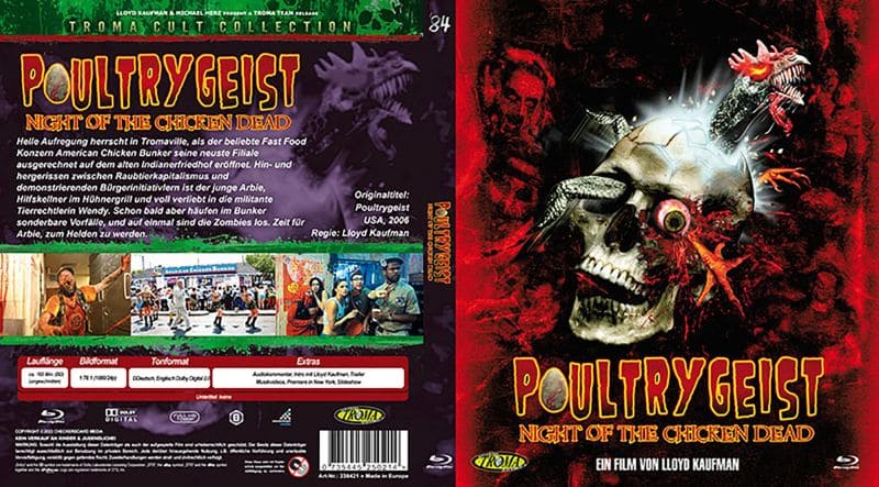 POULTRYGEIST - NIGHT OF THE CHICKEN DEAD (Blu-Ray)