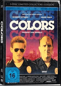 Colors - Farben der Gewalt (3 Disc Limited Mediabook, 2 Blu-ray's+DVD, Cover B) (1988) [Blu-ray]