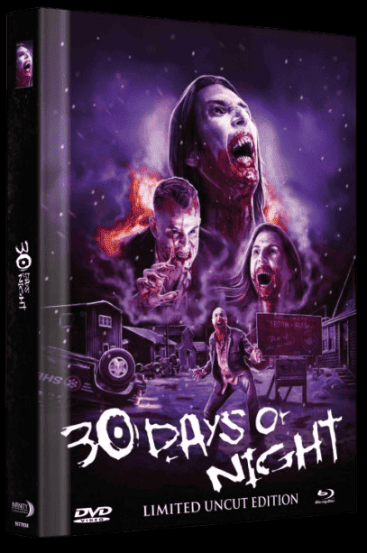 30 Days of Night (Limited Mediabook, Blu-ray+DVD, Cover A) (2007) [FSK 18] [Blu-ray]