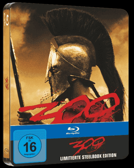 300 - Steelbook (2006) [Blu-ray]