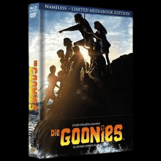 Die Goonies (Limited Mediabook, Blu-ray+DVD, Cover C) (1985) [Blu-ray]