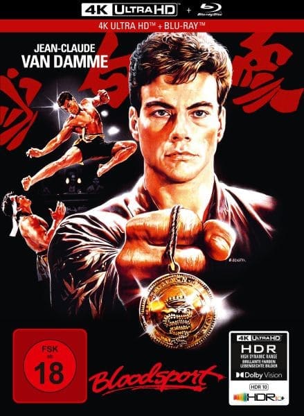 Bloodsport - Eine wahre Geschichte (Limited Mediabook Edition, 4K Ultra HD+Blu-ray, Cover A) (1988) [FSK 18] [4K Ultra HD]