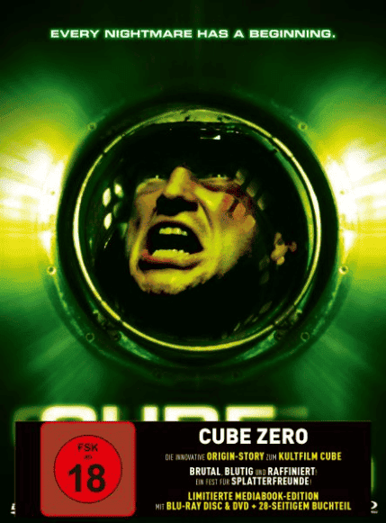 Cube Zero (Limited Mediabook, Blu-ray+DVD, Cover C) (2004) [FSK 18] [Blu-ray]