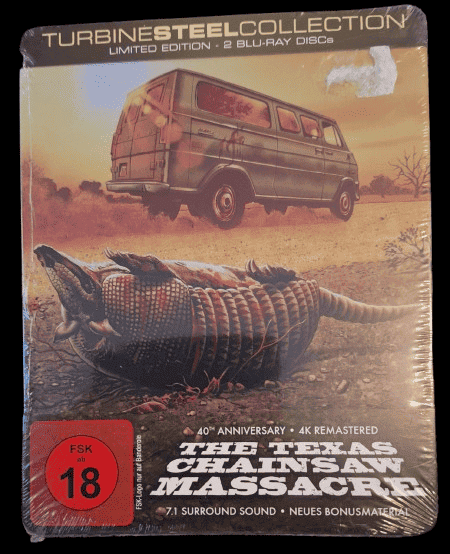 The Texas Chainsaw Massacre . Blu-ray Turbine Steelbook