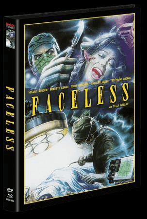 Faceless (Limited Wattiertes Mediabook, Blu-ray+DVD, Cover A) (1988) [FSK 18] [Blu-ray]