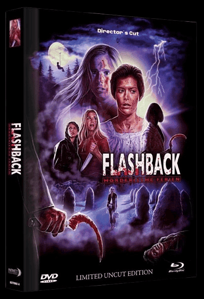 Flashback - Mörderische Ferien (Limited Mediabook, Blu-ray+DVD, Cover A) (2000) [FSK 18] [Blu-ray]