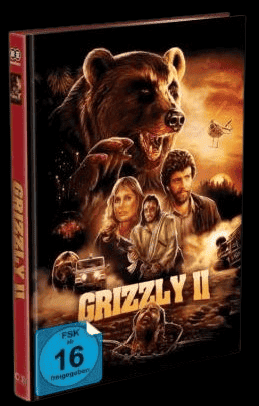 Grizzly II: The Predator (Limited Uncut Mediabook, Blu-ray+DVD, Cover B) (1983) [Blu-ray]