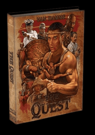 The Quest - Die Herausforderung (Limited Wattiertes Mediabook, Blu-ray+DVD, Cover A) (1996) [Blu-ray]