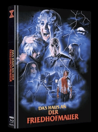 Das Haus an der Friedhofmauer (Limited Mediabook, 4K Ultra HD+Blu-ray, Cover F) (1981) [FSK 18] [4K Ultra HD]