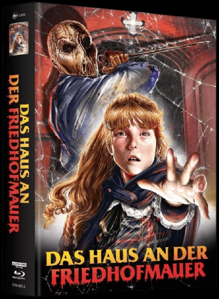 Das Haus an der Friedhofmauer (Limited Mediabook, 4K Ultra HD+Blu-ray, Cover A) (1981) [FSK 18] [4K Ultra HD]