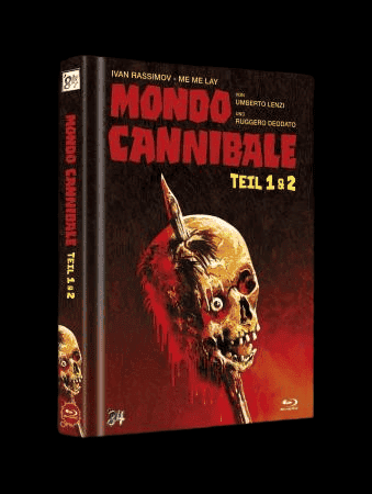 Mondo Cannibale 1+2 (Double Feature) (Limited Mediabook) [FSK 18] [Blu-ray]