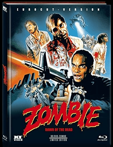 Dawn Of The Dead (Limited 3 Disc Mediabook, Blu-ray+DVD, Eurocut-Version - Cover B) (1978) [FSK 18] [Blu-ray]