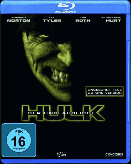 Der unglaubliche Hulk [Blu-ray]