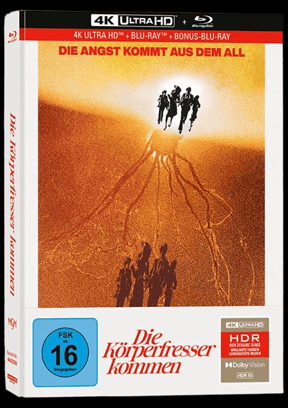 Die Körperfresser kommen (Limited Mediabook, 4K Ultra HD+2 Blu-ray's) (1978) [4K Ultra HD]