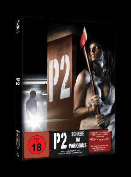 P2 - Schreie im Parkhaus (Limited Mediabook, 2 Discs, Cover A) (2007) [FSK 18] [Blu-ray]