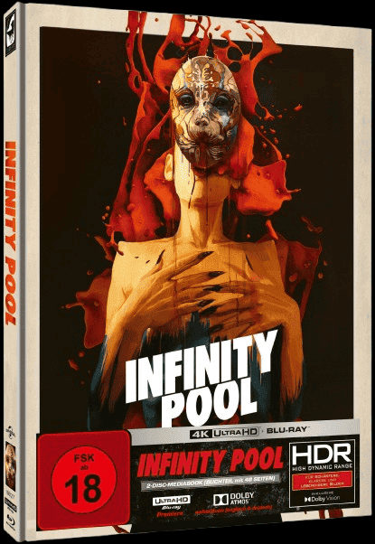 Infinity Pool (Limited Mediabook, 4K Ultra HD+Blu-ray, Cover C) (2023) [4K Ultra HD]