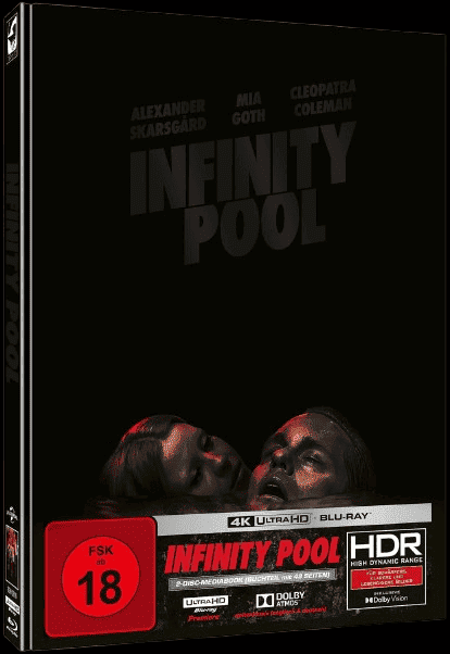 Infinity Pool (Limited Mediabook, 4K Ultra HD+Blu-ray, Cover B) (2023) [4K Ultra HD]