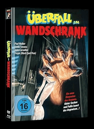 Überfall im Wandschrank (Limited Mediabook, Blu-ray+DVD, Cover A) (1986) [Blu-ray]