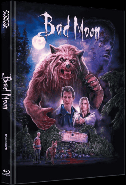 Bad Moon (Limited Mediabook, Blu-ray+DVD, Cover B) (1996) [Blu-ray]