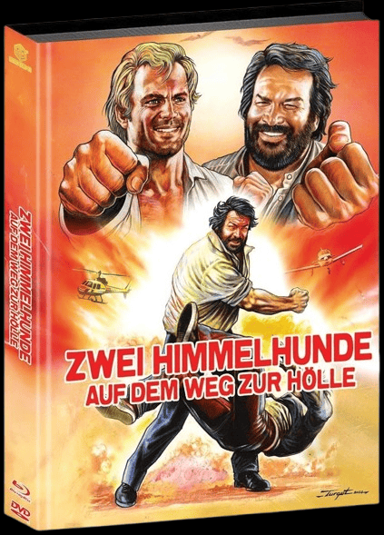 Zwei Himmelhunde auf dem Weg zur Hölle - Mediabook (Cover A) wattiert (Blu-ray + DVD)