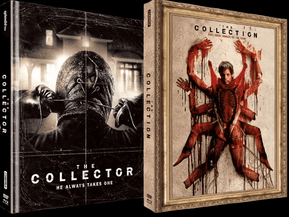 The Collector + The Collection (Limited Mediabook, Blu-ray+DVD, Cover B + Cover A) (2009) (2012) [FSK 18] [Blu-ray]