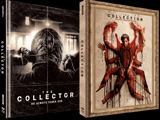 The Collector + The Collection (Limited Mediabook, Blu-ray+DVD, Cover B + Cover A) (2009) (2012) [FSK 18] [Blu-ray]