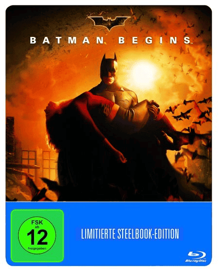 Batman Begins (Steelbook) - [Blu-ray]