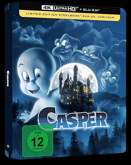 Casper - Limited Steelbook [4K Ultra HD] + [Blu-ray]