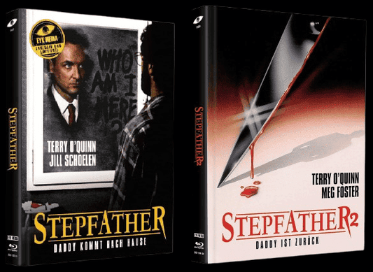 Stepfather 1+2 (Limited Mediabook, Blu-ray+DVD, jeweils im Cover A) (1987) (1989) [FSK 18] [Blu-ray]
